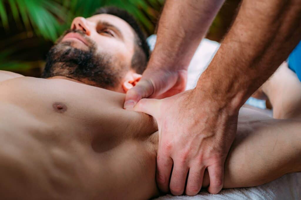 Chest Sports Massage Therapy