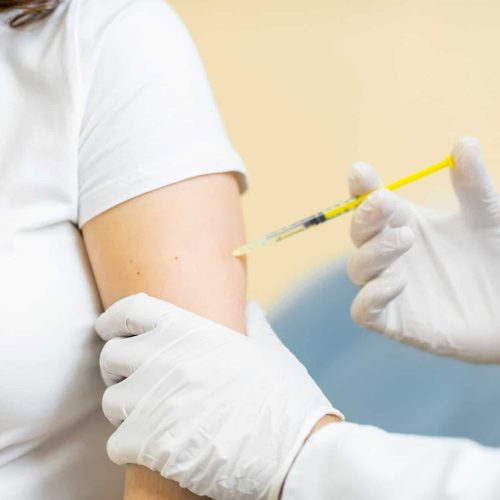 Vaccine injection procedure